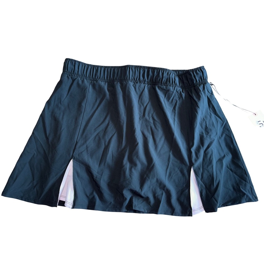 Sincerely Jules Skort Athletic Tennis Golf Activewear Skirt Black‎ XL